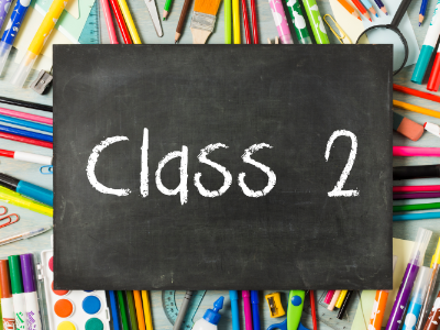 Class 2 Chalkboard